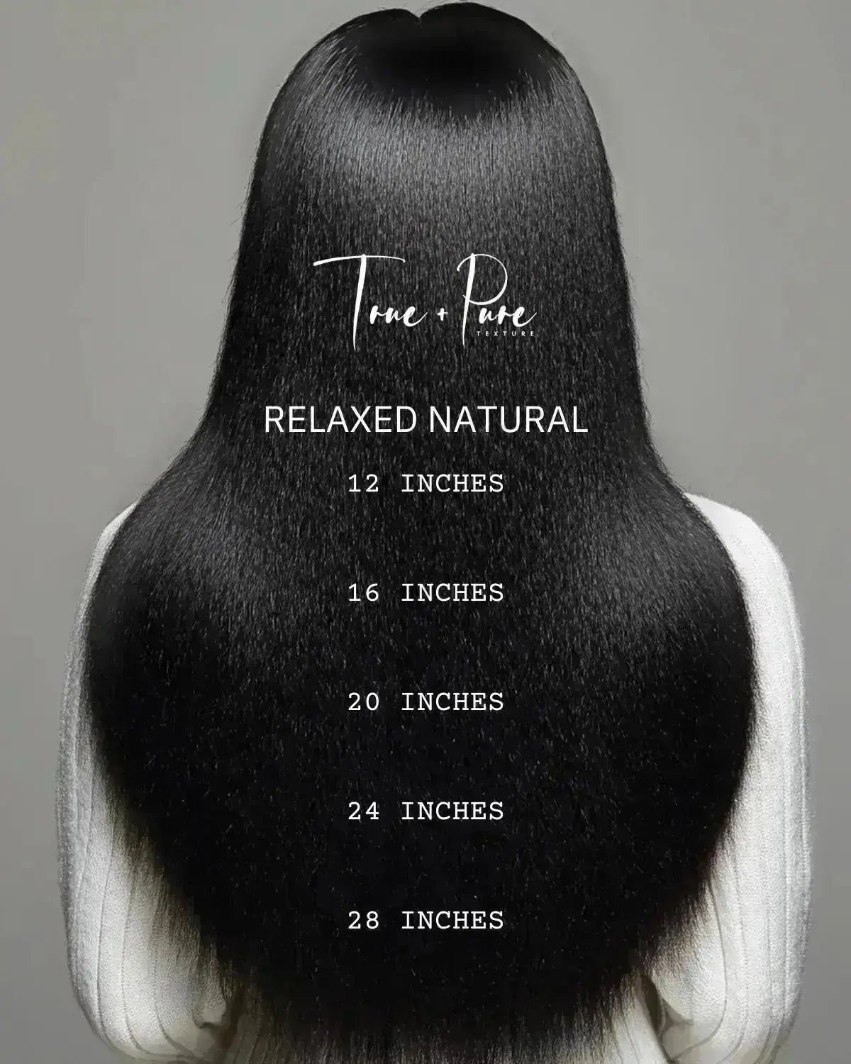 Relaxed Nature Hair Length Guide