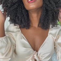 Jasmine Coil - TRUPART™ Wig True and Pure Texture curly hair extensions african american hair kinky curly u part wig no lace no glue heat free hair wig 