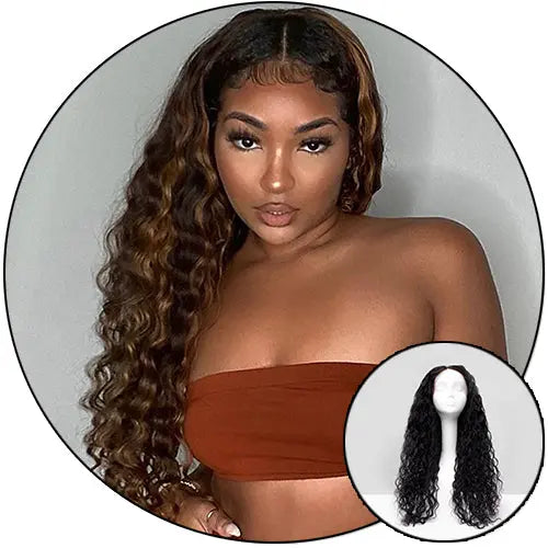 True and Pure Texture Wig lsland Wave Lace Front Wig