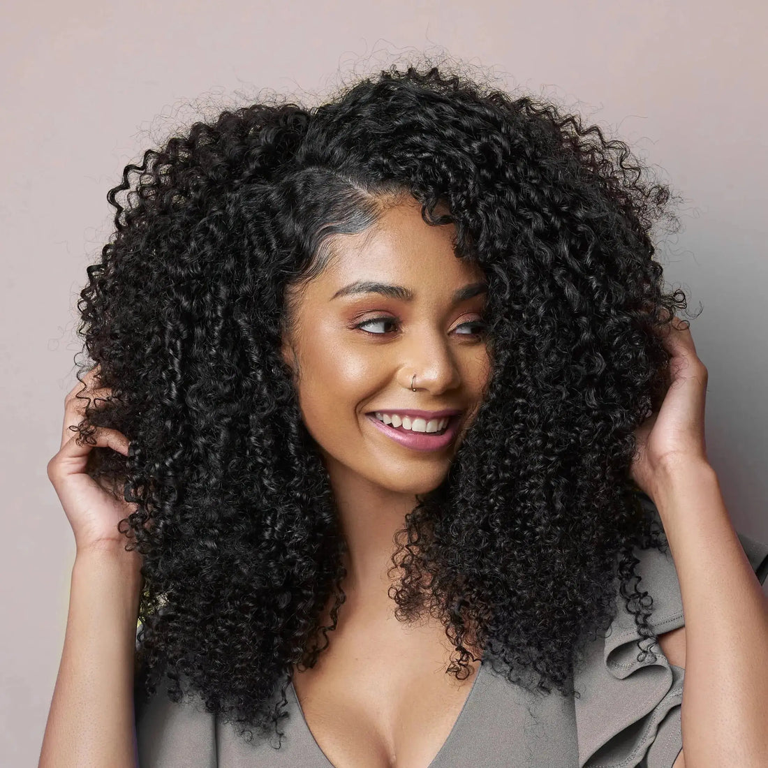 True + Pure Texture Sasha Curl Hair Extensions for Type 3B 3C Deep Curly Juicy Curls Hair