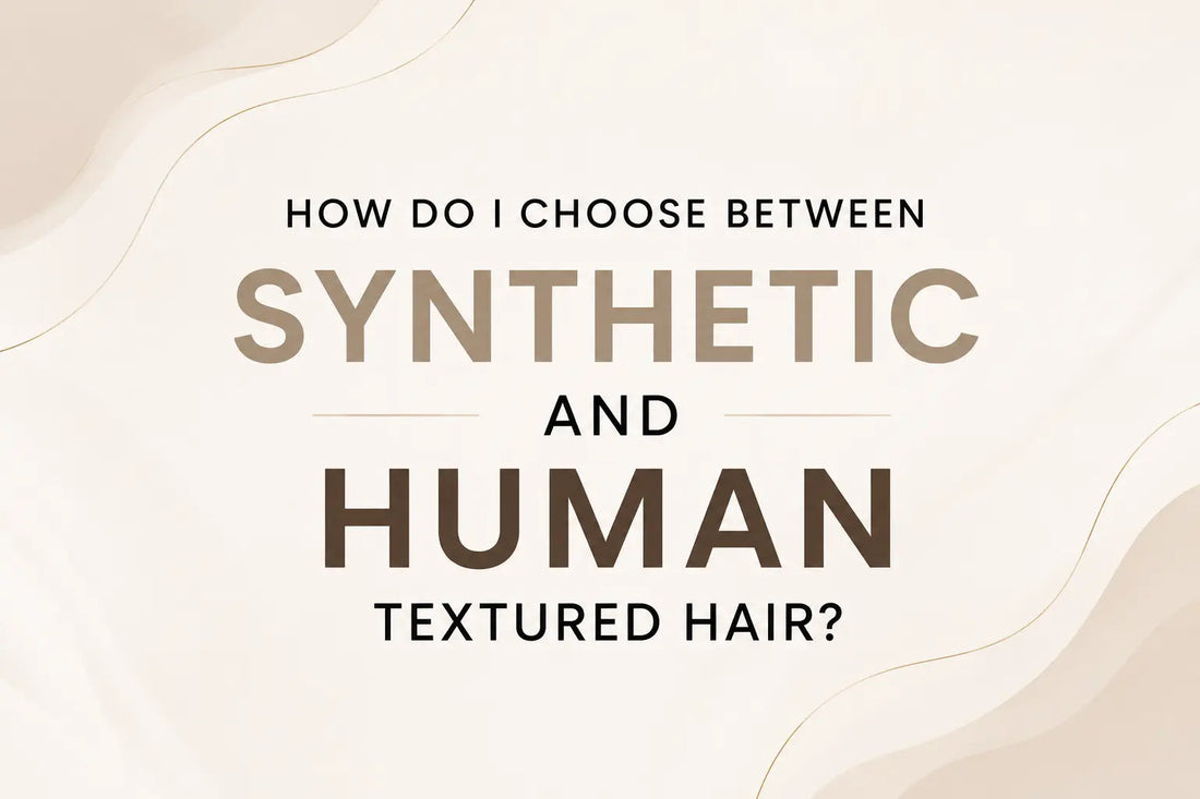Blog - How Do I Choose Between Synthetic and Human Hair