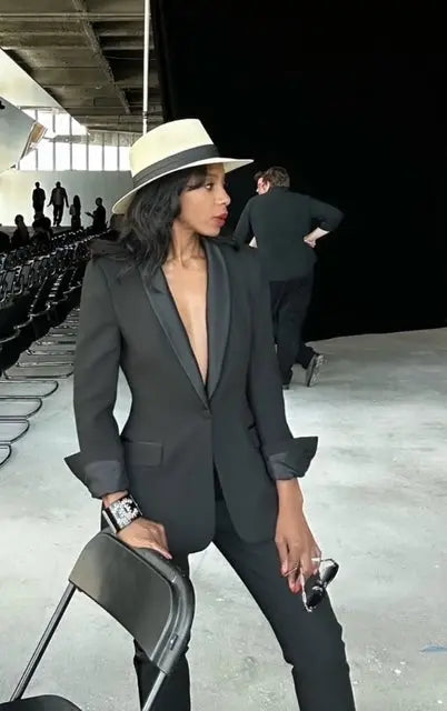 Pekela Riley, True + Pure Texture, Black Dandyism, Texture Innovation, Textured Curly Hair Extensions, Echelon Noir, Black Hair Reimagined, Met Gala Black Hairstyles, Met Gala, Met Gala Weekend, Met Gala Texture Hair