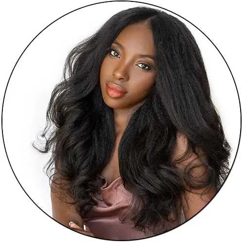 The Magic of Relaxed Natural: Transforming Your Style with Kinky Straight Extensions - True and Pure Texture