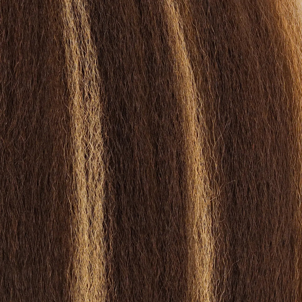 Brown-Blonde  Relaxed Natural – 4x4 Lace Closure Kinky Texture True and Pure Texture