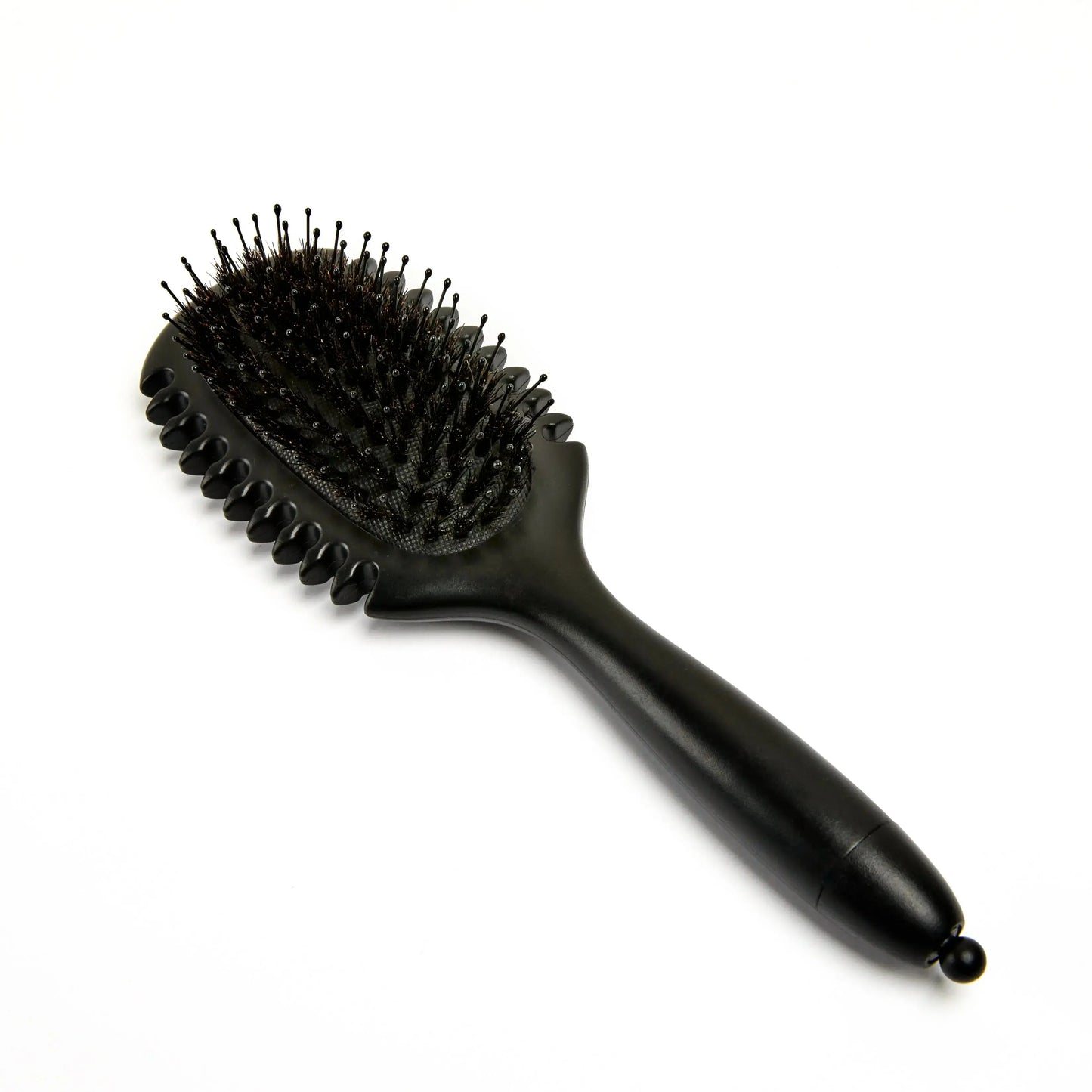 True Detangle Pro Brush with flexible bristles for natural, textured, and curly hair – reduces breakage and detangles effortlessly