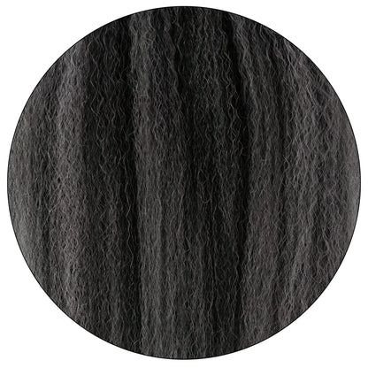Gorgeous Gray Relaxed Natural Extensions –  Natural Blowout Kinky Straight True and Pure Texture