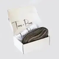Gorgeous Gray Relaxed Natural - Natural Hair Extensions True and Pure Texture