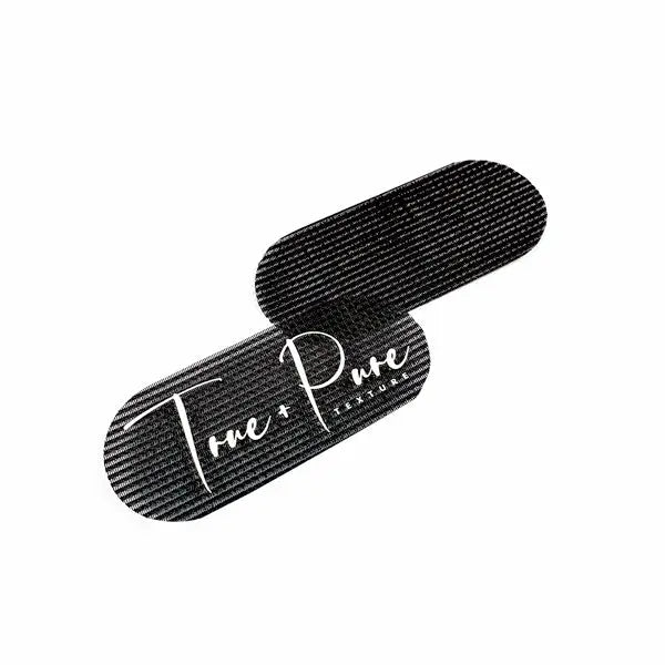 Hair separator used on natural curly hair