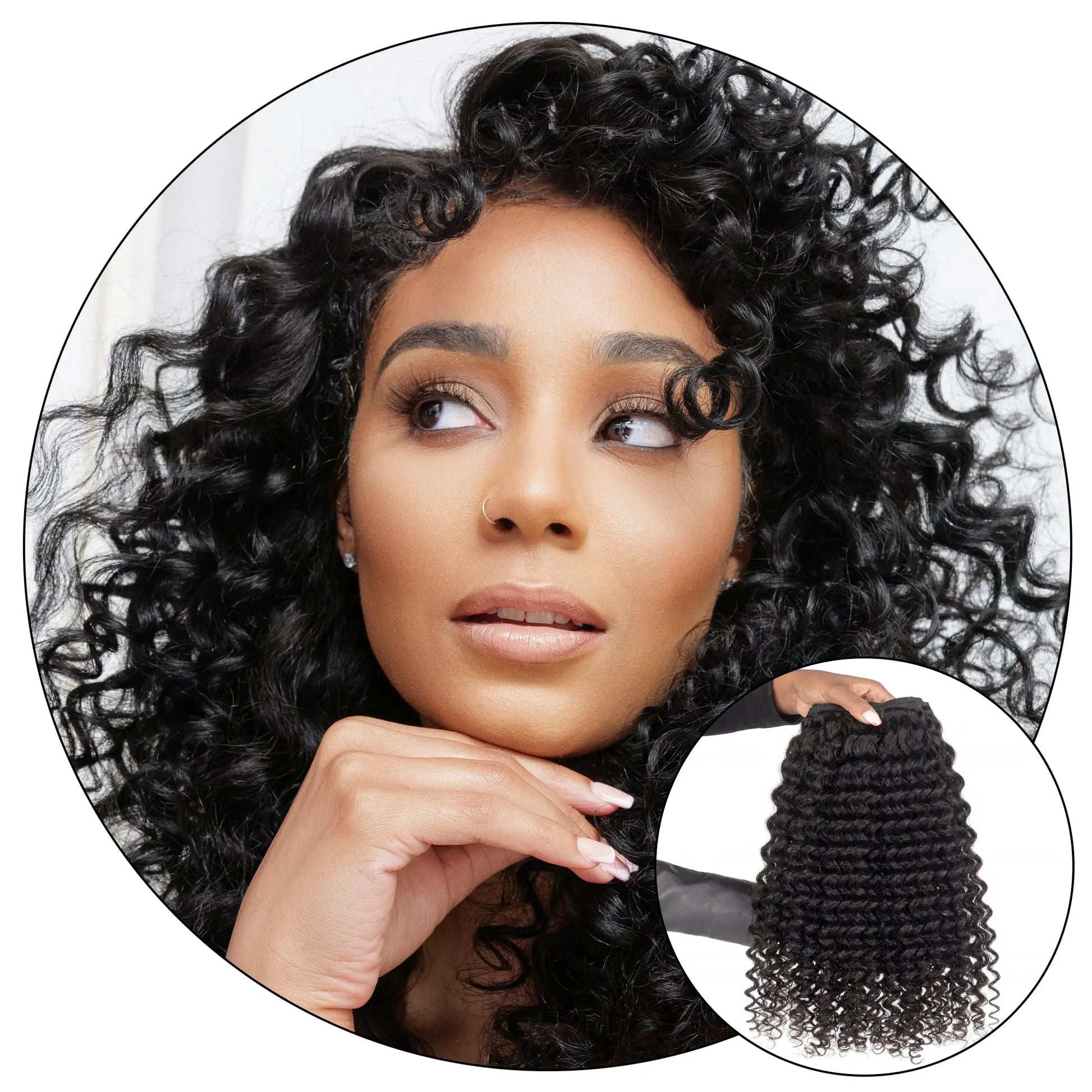 ISLAND CURL - NATURAL HAIR EXTENSIONS True and Pure Texture
