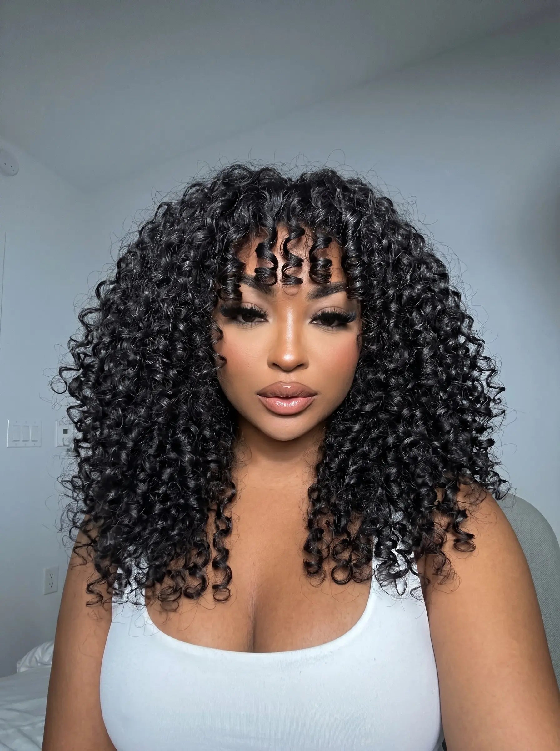 loose curly TruPart V part wig natural texture blend soft curls seamless install
luxury loose curly U part wig better than half wig volume movement natural finish
Island Curl TruPart loose curly hair extensions scalp access quick install wig