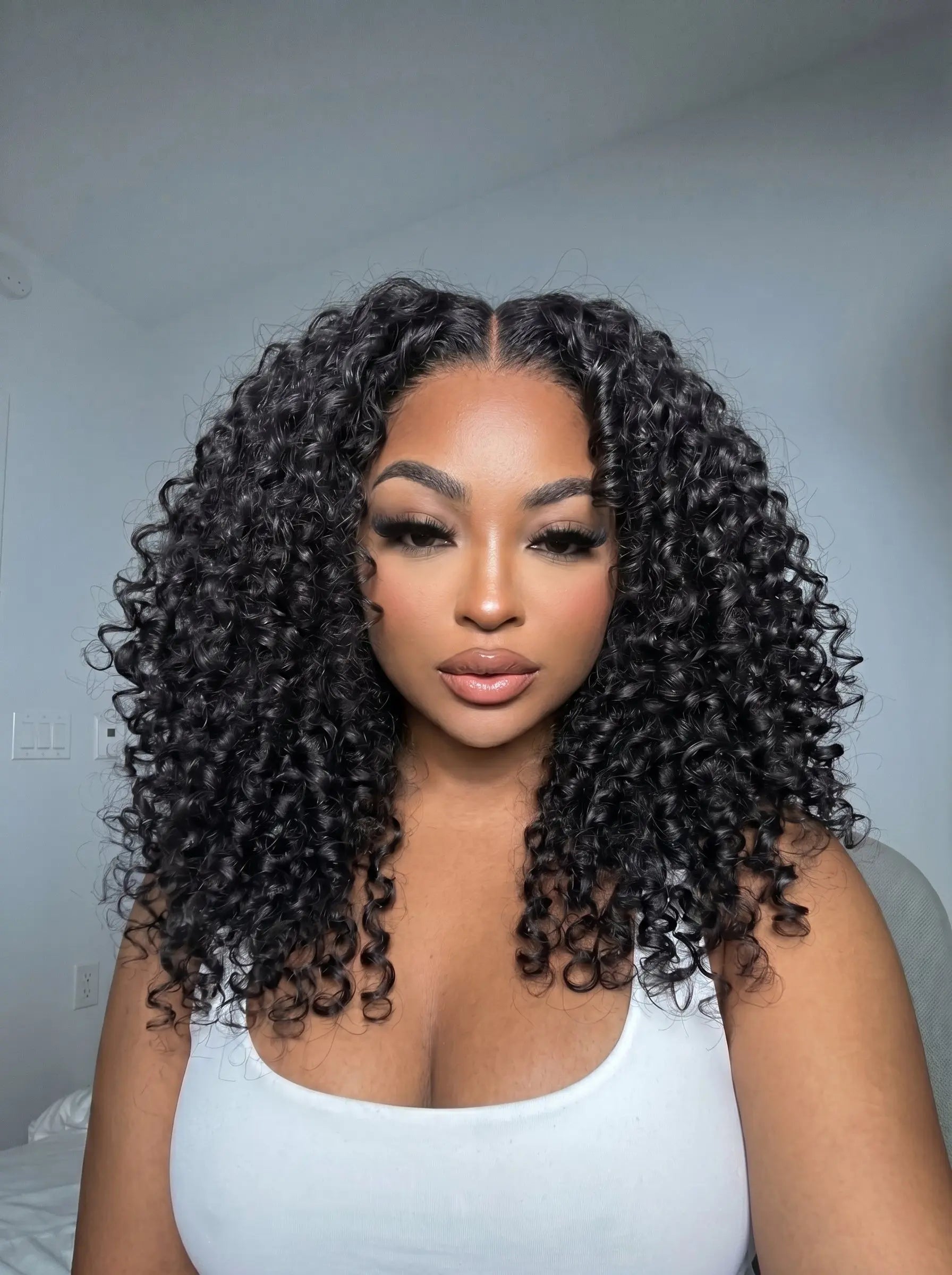 loose curly TruPart V part wig natural texture blend soft curls seamless install
luxury loose curly U part wig better than half wig volume movement natural finish
Island Curl TruPart loose curly hair extensions scalp access quick install wig