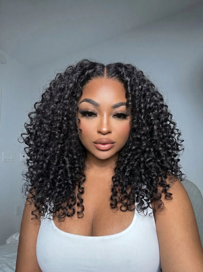 loose curly TruPart V part wig natural texture blend soft curls seamless install
luxury loose curly U part wig better than half wig volume movement natural finish
Island Curl TruPart loose curly hair extensions scalp access quick install wig