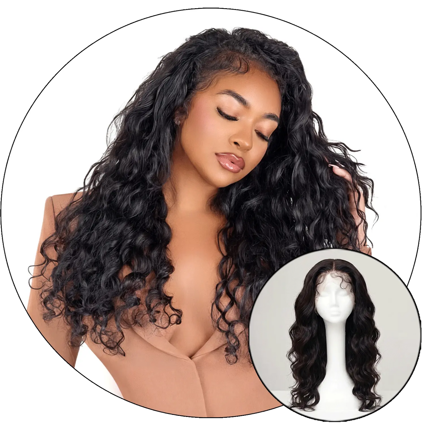 ISLAND WAVE - LACE CLOSURE WIG True and Pure Texture