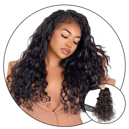 ISLAND WAVE - LOOSE WAVE HAIR EXTENSIONS – NATURAL TYPE 2 VIRGIN HAIR EXTENSIONS True and Pure Texture