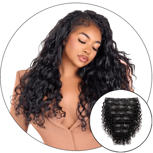 Island Wave - Clip In Hair Extensions True and Pure Texture