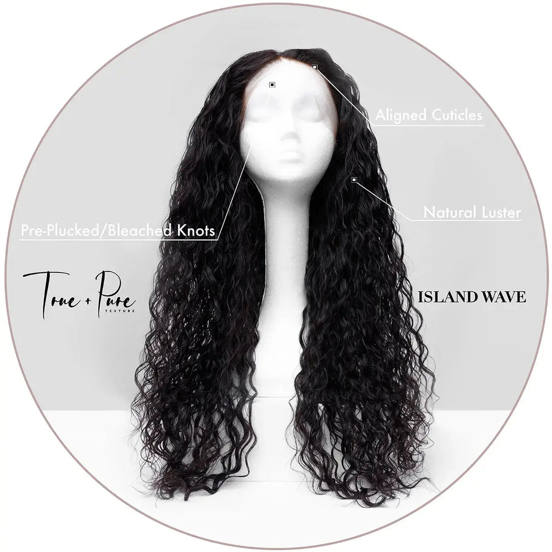 Island Wave - Lace Closure Wig