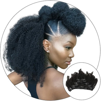 JASMINE COIL - CLIP IN HAIR EXTENSIONS True and Pure Texture