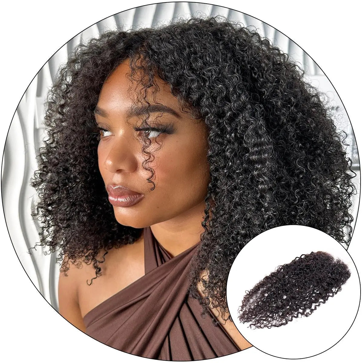 Layla Curl - 4x4 Lace Closure True and Pure Texture