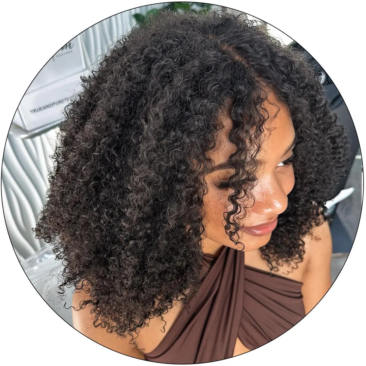 Layla Curl Natural Virgin Human Hair Extensions - True + Pure Texture ...