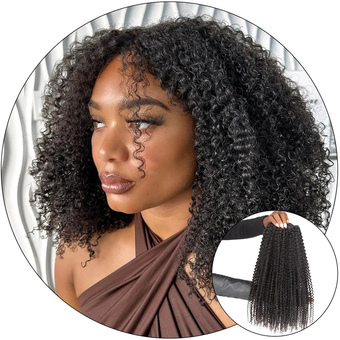 Layla Curl - Natural Hair Extensions True and Pure Texture