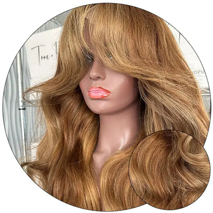 PK'S CLOSEST SPICED BRULEE RELAXED NATURAL - LACE CLOSURE WIG True and Pure Texture