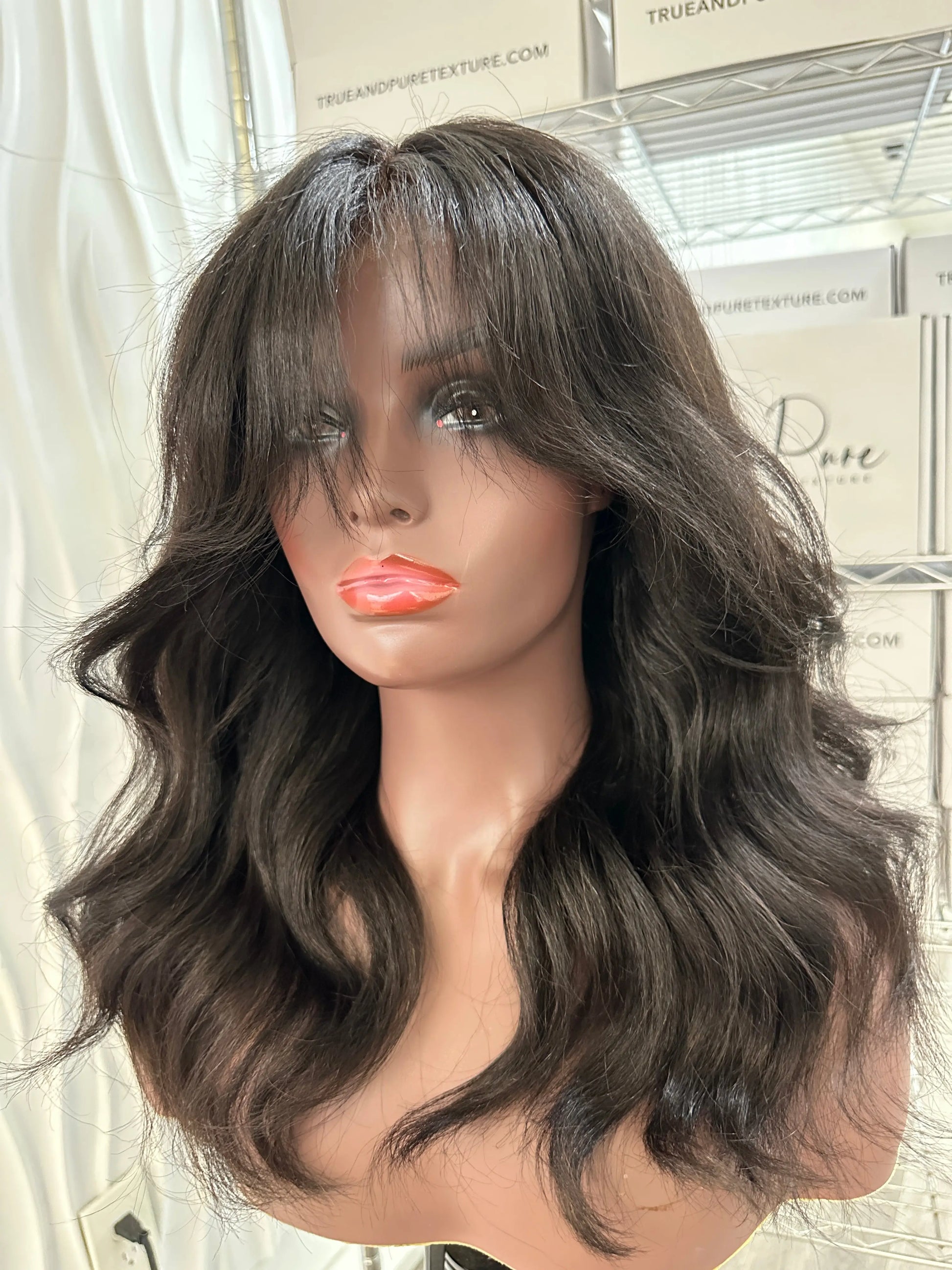 PK'S CLOSET DEMURE DARLING RELAXED NATURAL - LACE CLOSURE WIG - True and Pure Texture