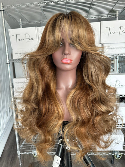 PK'S CLOSEST SPICED BRULEE RELAXED NATURAL - LACE CLOSURE WIG - True and Pure Texture
