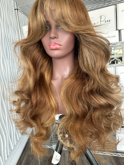PK'S CLOSEST SPICED BRULEE RELAXED NATURAL - LACE CLOSURE WIG - True and Pure Texture