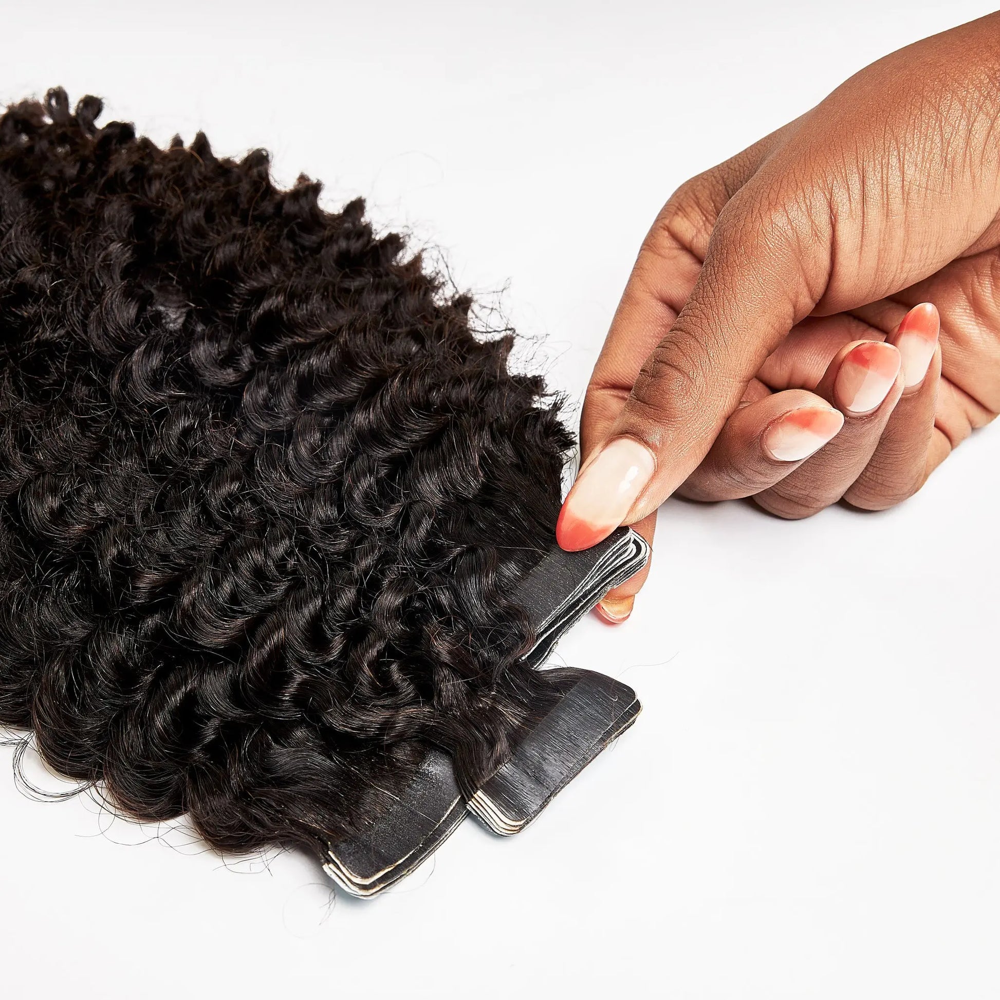 SASHA CURL - TAPE IN HAIR EXTENSIONS True and Pure Texture