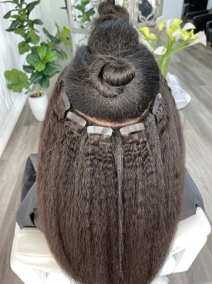 SASHA CURL - TAPE IN HAIR EXTENSIONS True and Pure Texture