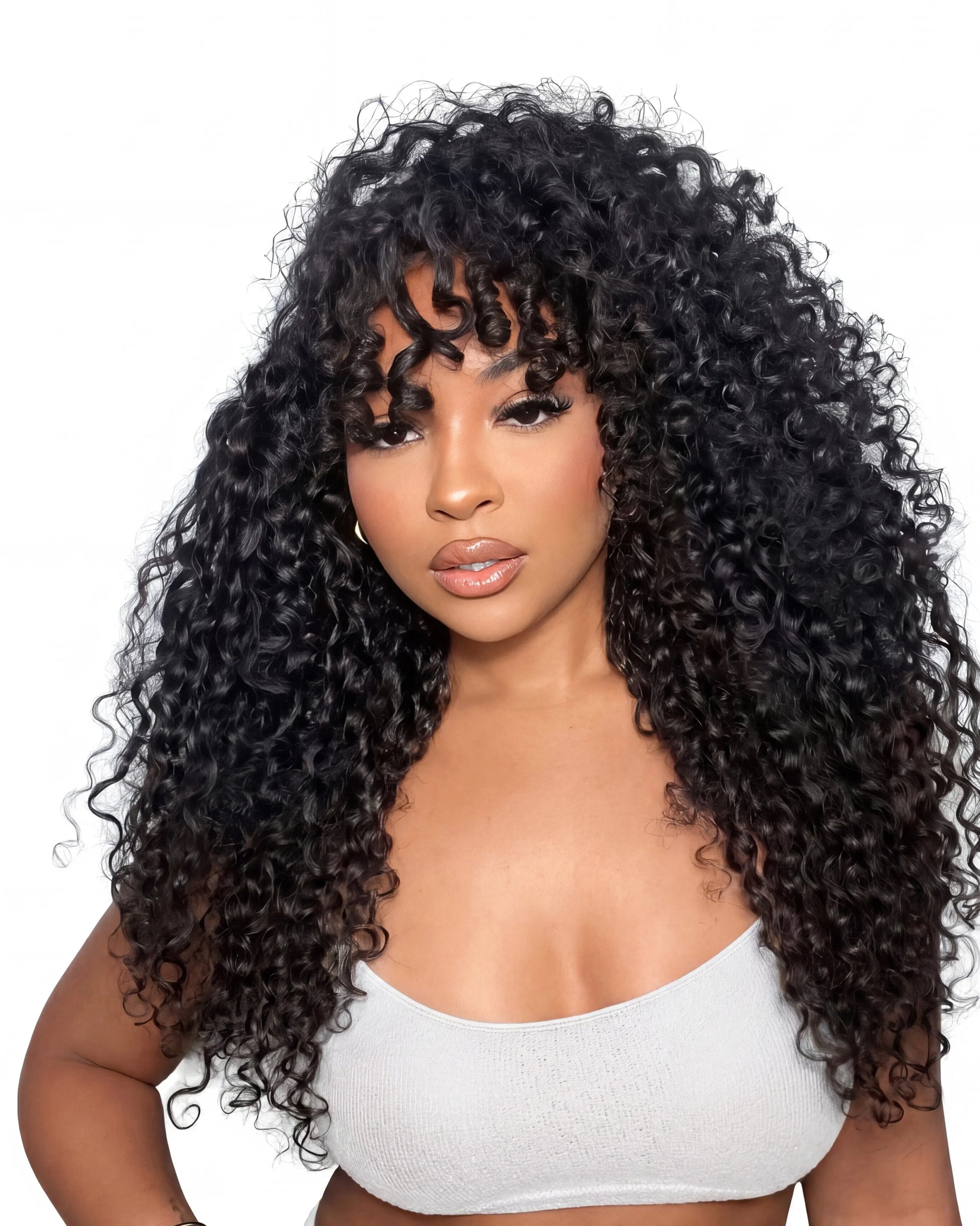 raw hair deep curly TruPart V part wig natural 3B 3C curl blend seamless install
luxury raw hair U part wig better than half wig defined deep curls volume
Sasha curl TruPart raw hair texture extensions scalp access curly wig