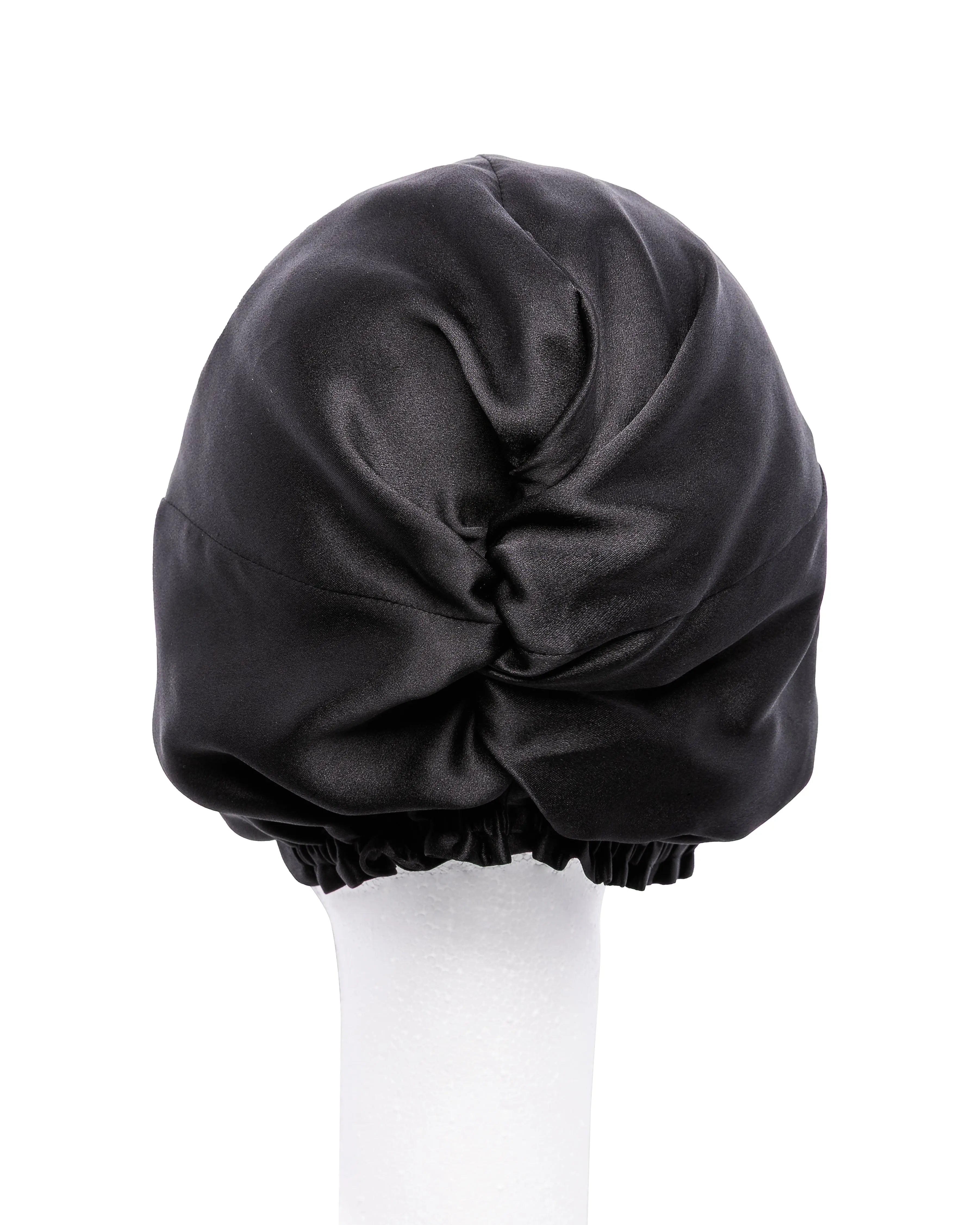 True and Pure Texture satin turban for textured hair protection
