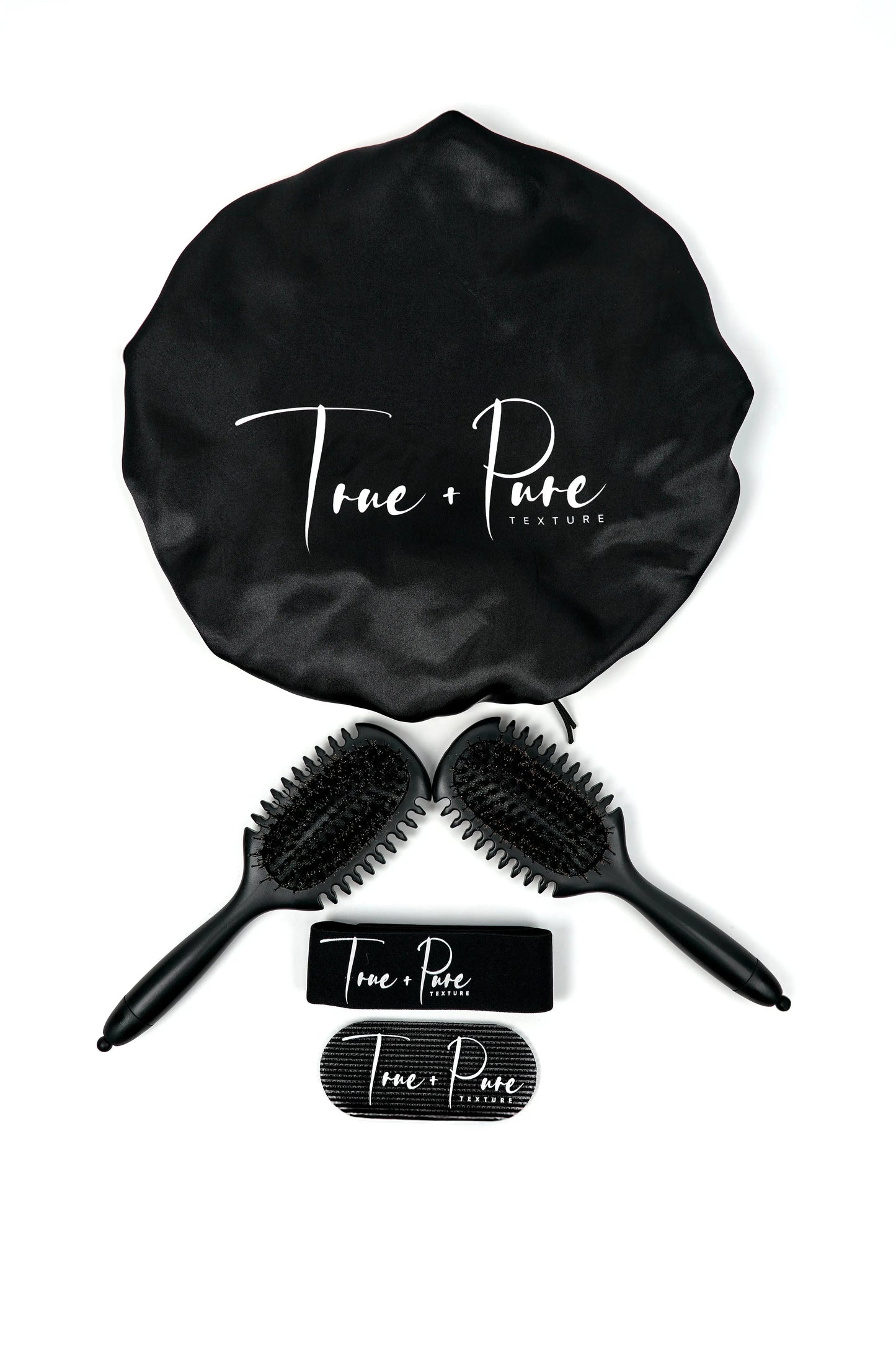 Signature Satin Bonnet True and Pure Texture