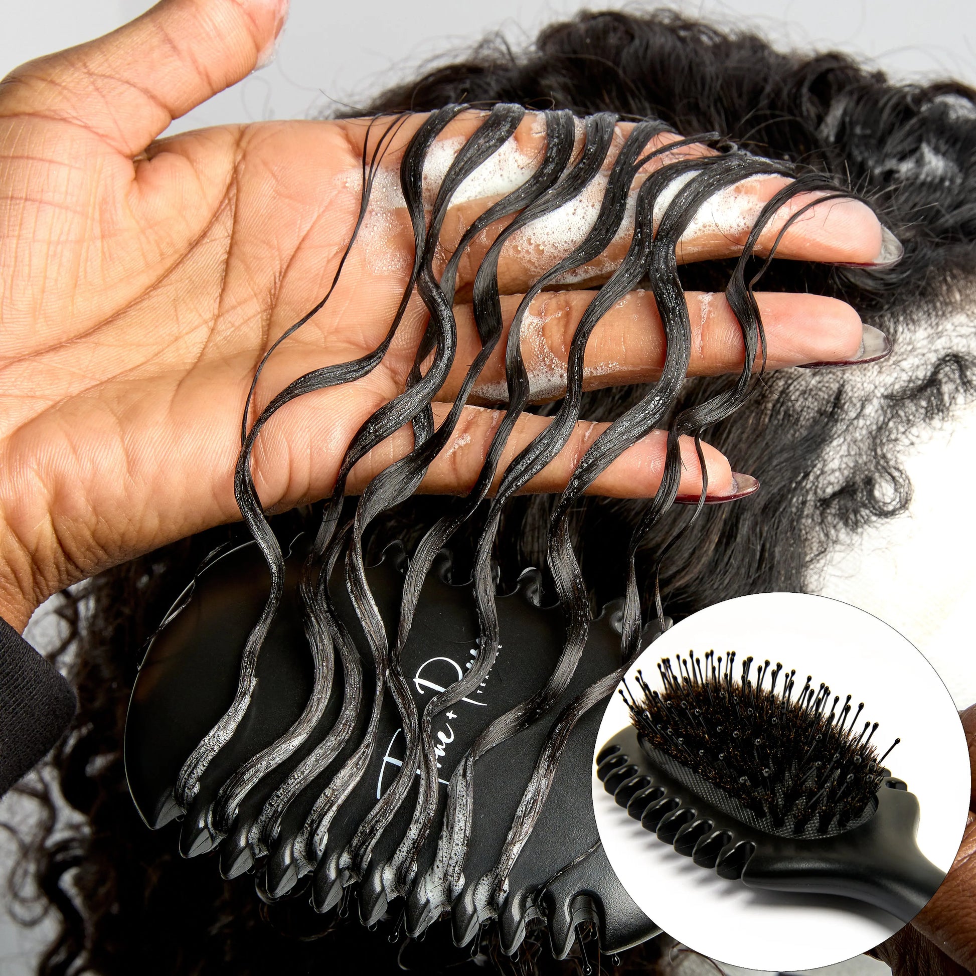 Detangling Brush for Natural Hair – True and Pure Texture