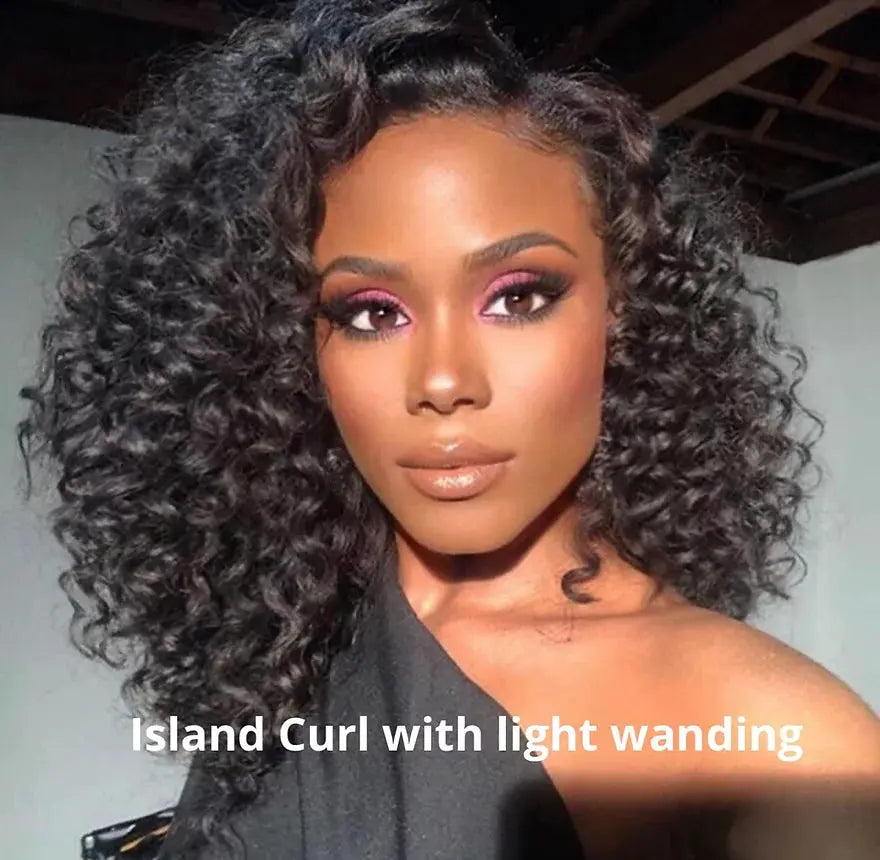 Island Curl - Lace Front Wig True and Pure Texture