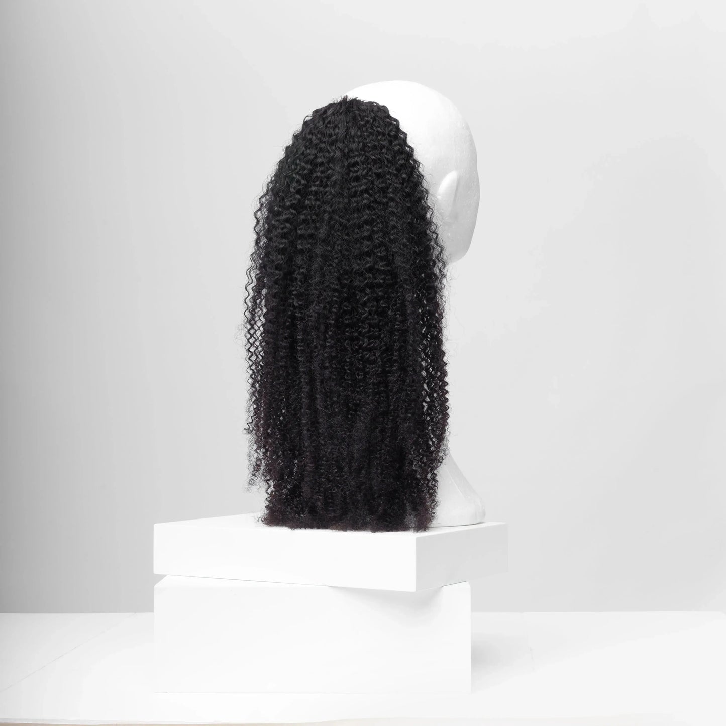 Jasmine Coil trupart wig, natural 4C kinky curly afro texture with realistic part by True and Pure Texture