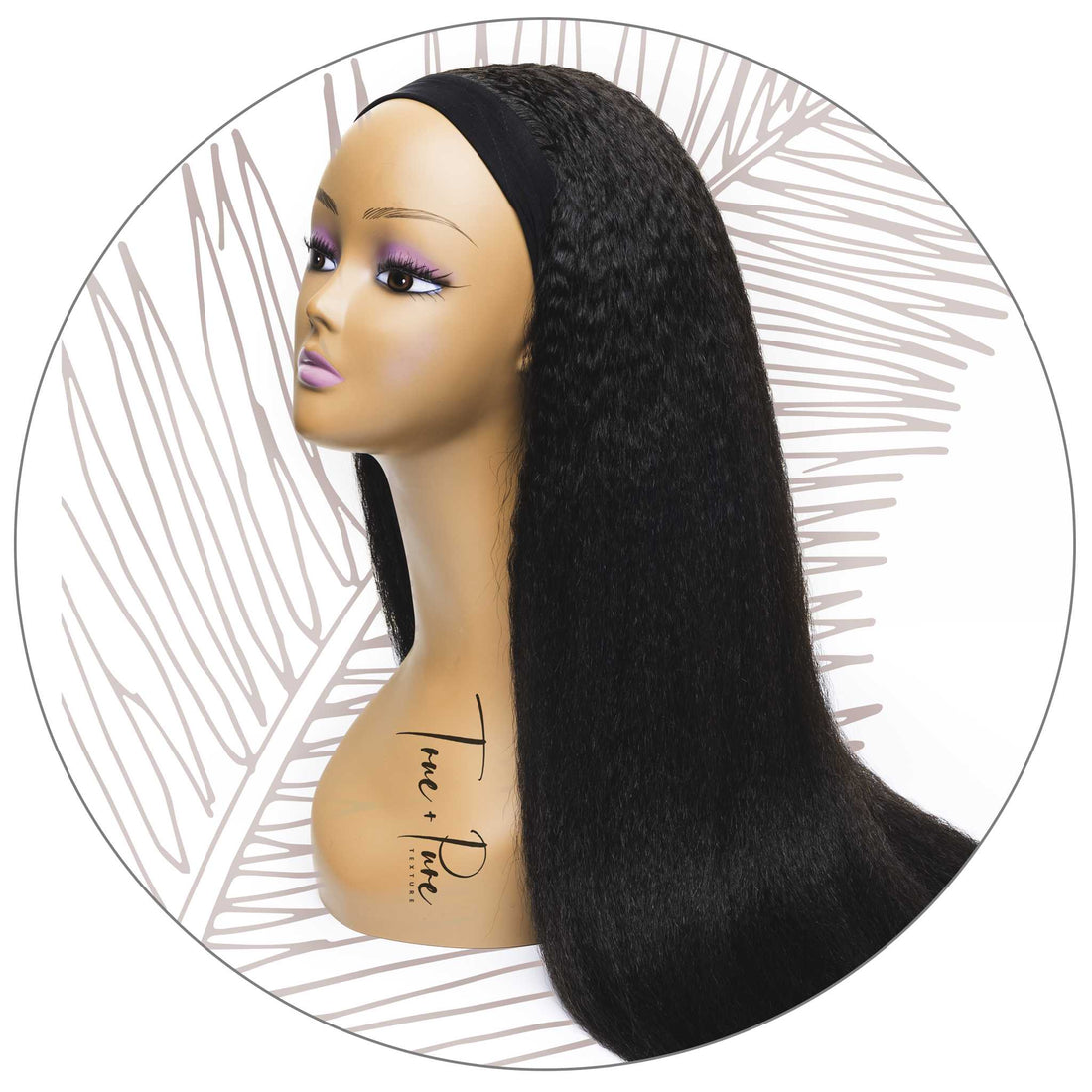 Relaxed Natural -  Glam N Go HeadBand Wig - PRE ORDER ONLY True and Pure Texture