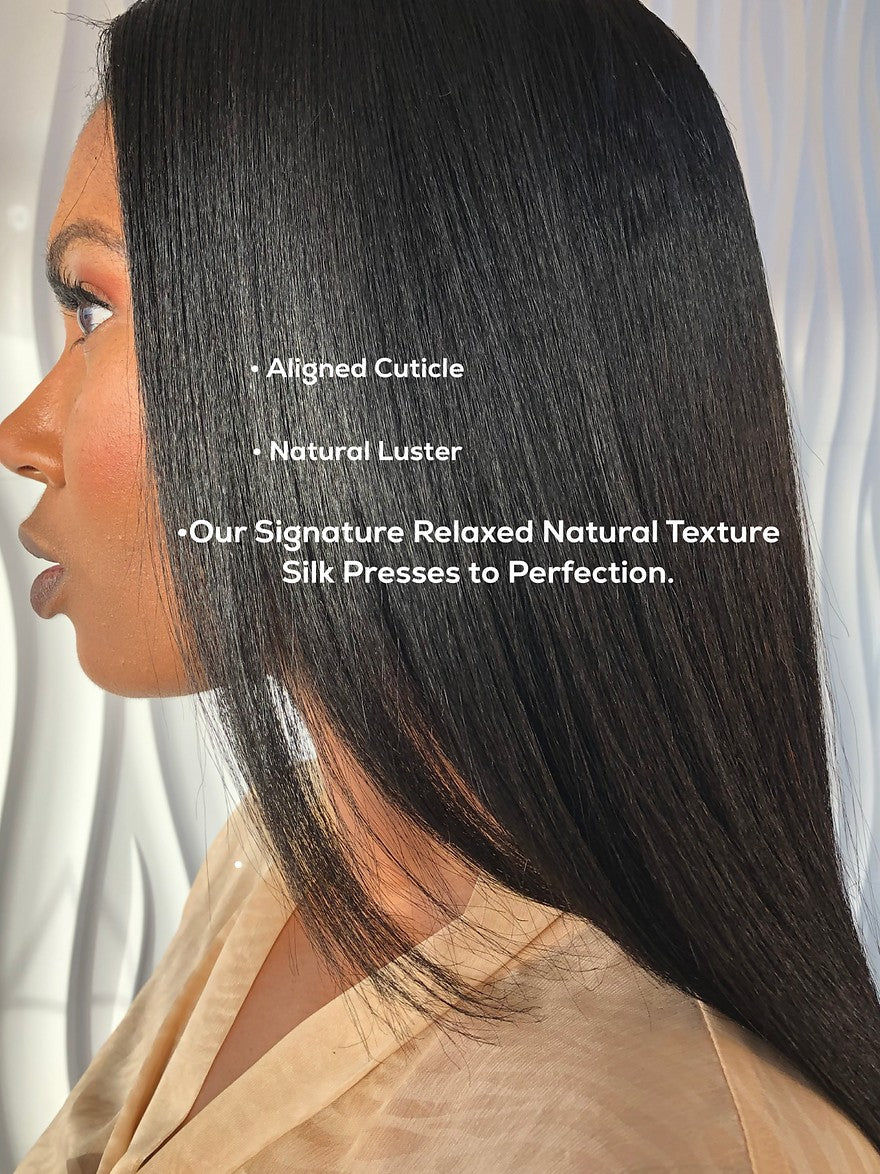 Relaxed Natural - Clip In Hair Extensions True and Pure Texture