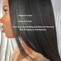 Relaxed Natural - Clip In Hair Extensions True and Pure Texture