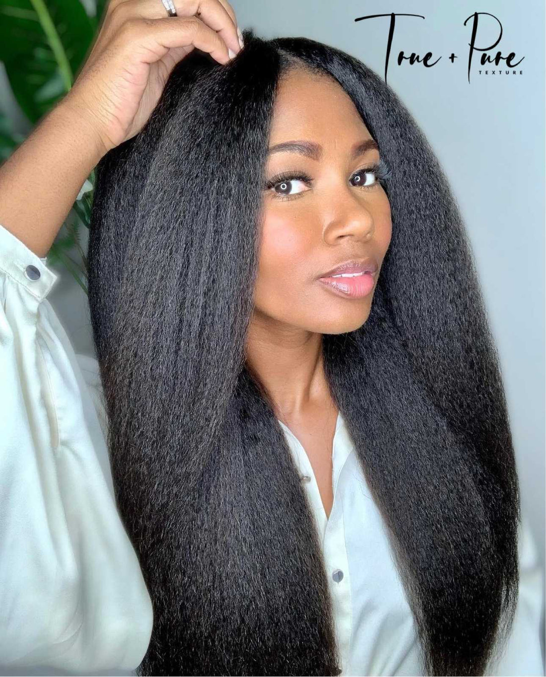 Human hair extensions for Black Women  KinkyCurlyYaki