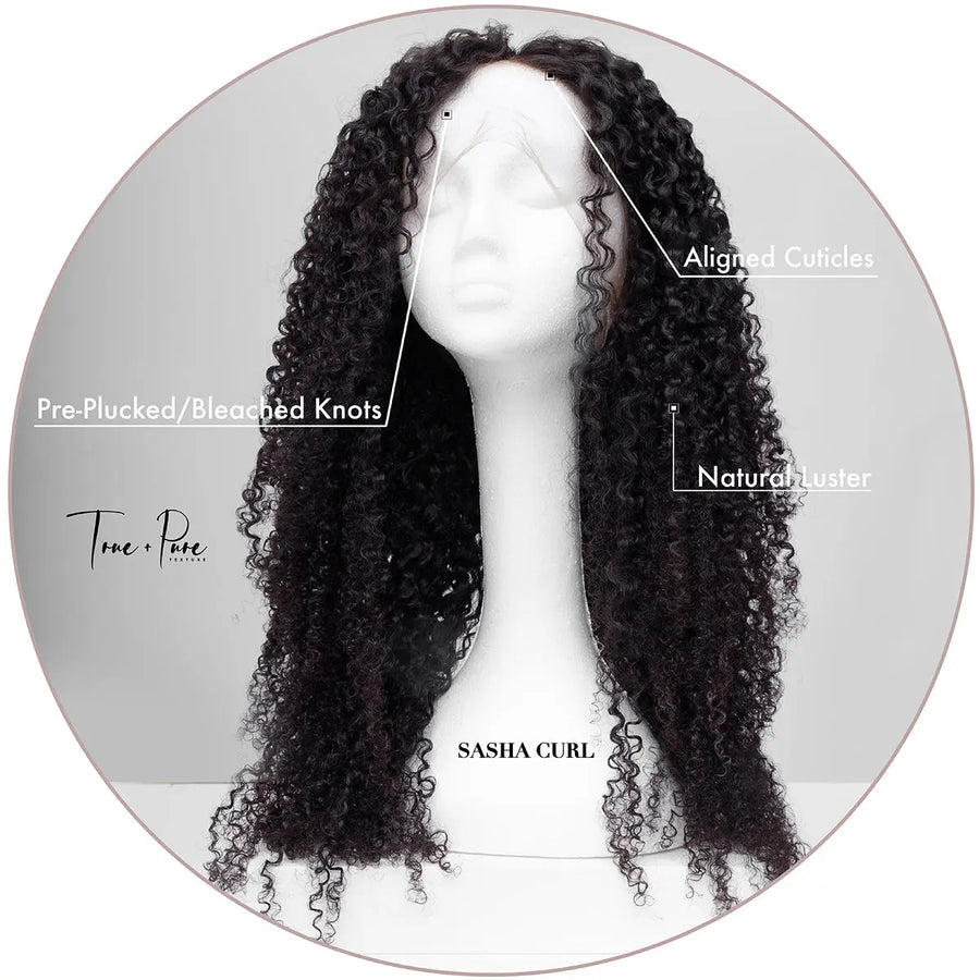 Sasha Curl -  Lace Front Wig True and Pure Texture