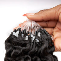 Sasha Curl - TruTip Micro Loop Hair Extensions (I-Tip) True and Pure Texture